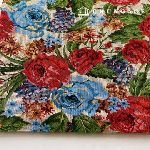 Jacquard Wide Width Classic Rose