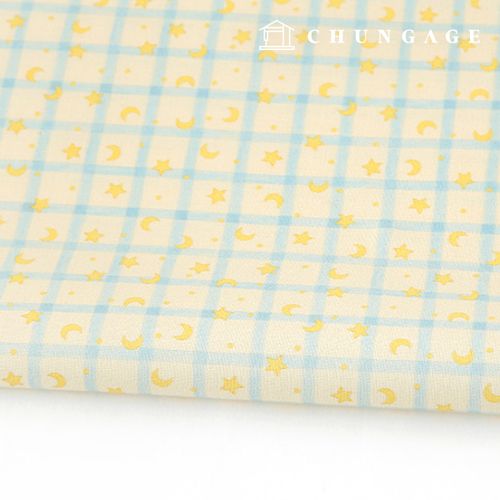 Eco-friendly antibacterial and anti-flammable fabric E-DTP cotton 20 count Check Dreamland Night Light