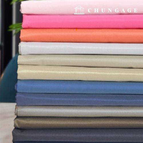 Yarn-dyed Memory Polyester Plain Wide Width 14 Types