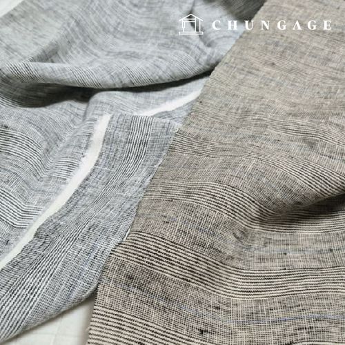 Linen Washing 40 count Stripe Wide Width 2 types