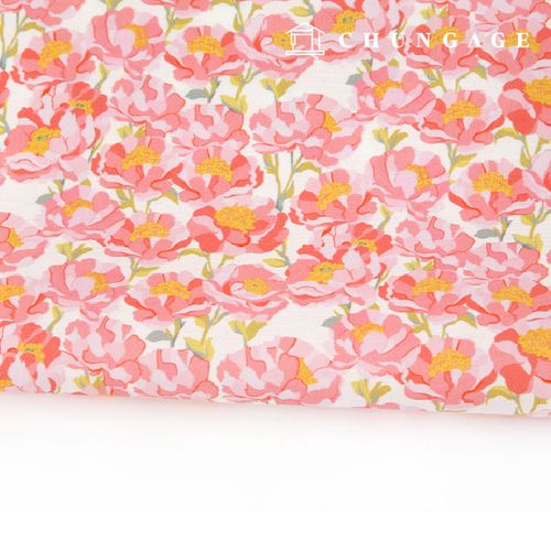 Eco-friendly antibacterial and anti-flammable fabric E-DTP cotton 20 count Blooming Afternoon