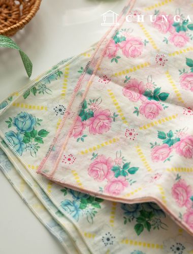 Rayon DTP Cotton Fabric Cotton Rayon Floral Pattern Flower Fabric Dia 2 Types