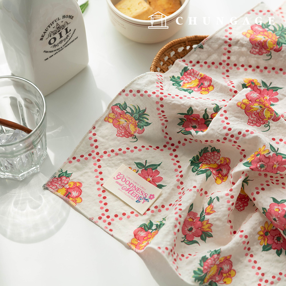 Rayon fabric DTP Cotton fabric Cotton Rayon Floral pattern Flower Fabric Loss