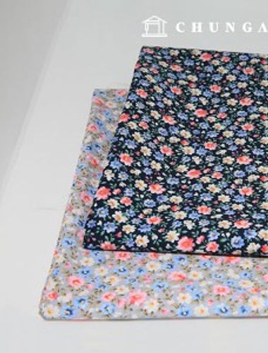 2 types of cotton fabric 40 count Wide Width flower shower