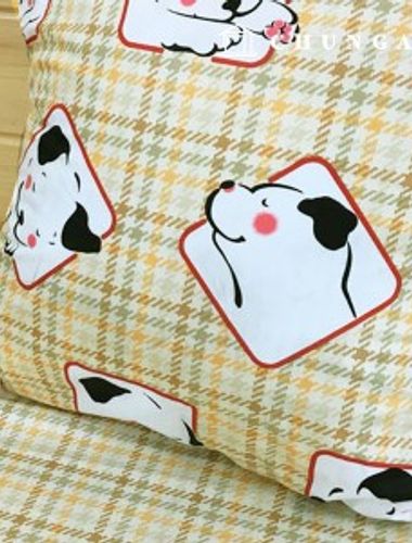 Cotton Twill 40 count Wide Width Houndstooth Puppy