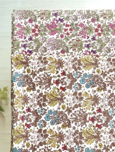 Cotton fabric antibacterial deodorization 30 count Wide Width Campanula 2 types