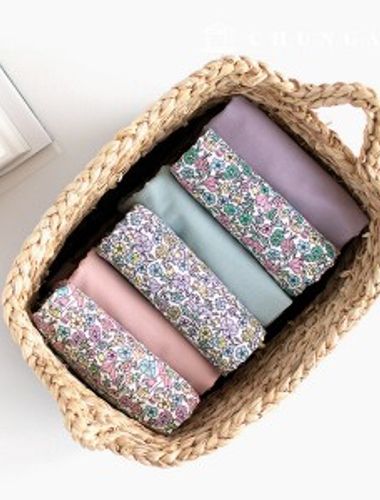 Cotton fabric cotton20 count Gladys Flower 6 types