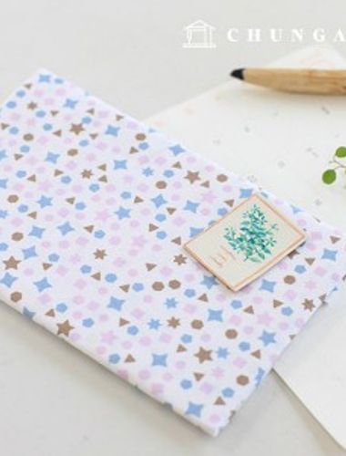 Cotton Fabric Cotton20 Count Plain Weave Purple Fragrance Sweet Topping