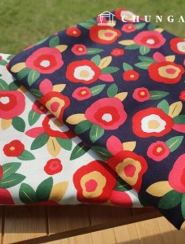 Cotton Fabric Cotton20 Count Fabric Camellia Camellia 2 Types