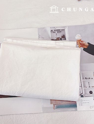 Cotton fabric 20 count Washing plain fabric Wide Width whiteivory Venue