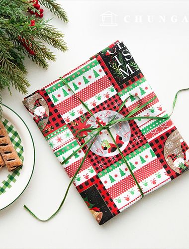 Cottonfabric Christmas fabric 20 count Fabric Dynamic Christmas