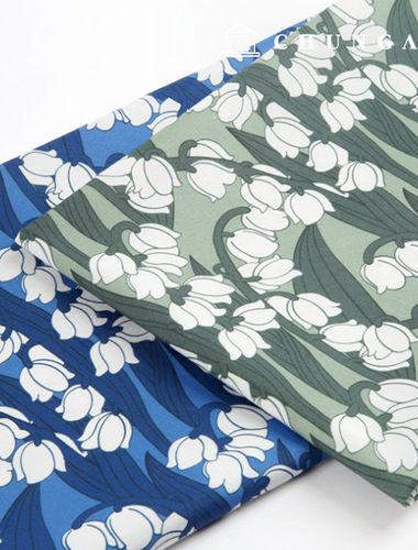 Eco-friendly antibacterial and anti-inflammatory fabric E-DTP cotton 20 count Convalaria 2 types