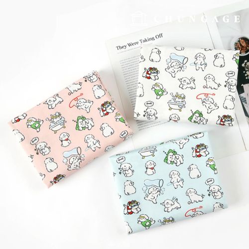 Eco-friendly antibacterial and anti-inflammatory fabric E-DTP cotton 20 count 3 types of Ddaeng-i's day
