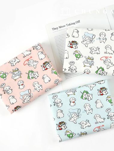 Eco-friendly antibacterial and anti-inflammatory fabric E-DTP cotton 20 count 3 types of Ddaeng-i's day