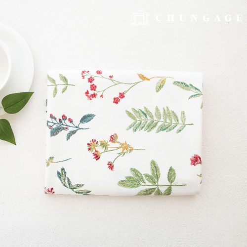 cotton oxford fabric flower pattern flower fabric drawing flower