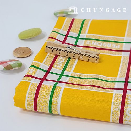 cotton oxford fabric 20 count Check Fabric Pearl Check