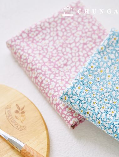 Cotton fabric 30 count high density floral pattern Flower Fabric Felix 2 types