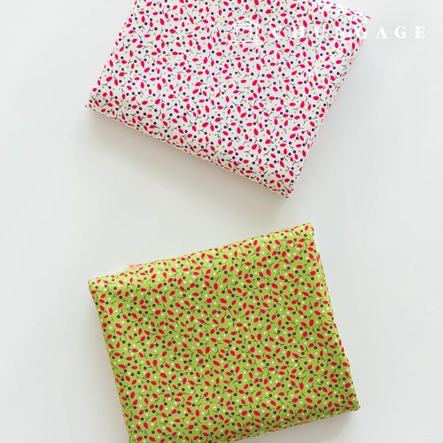Cotton fabric 30 count high density flower pattern Flower Fabric Cornus 2 types