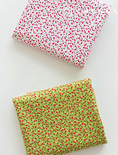 Cotton fabric 30 count high density flower pattern Flower Fabric Cornus 2 types