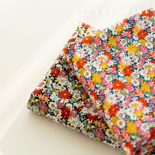 Cotton fabric 30 count high density flower pattern Flower Fabric Pape 2 types