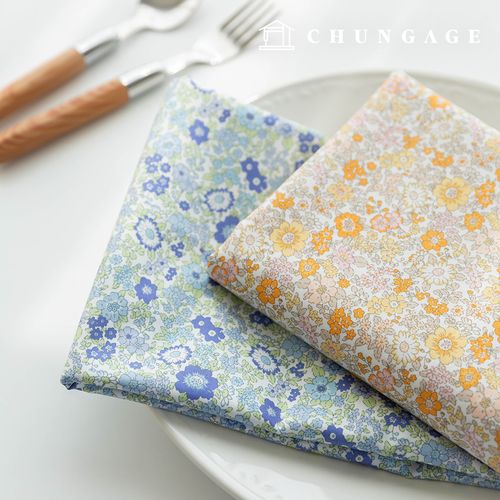 Cotton fabric 30 count high density flower pattern Flower Fabric Melody Day 2 types