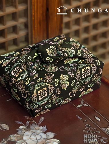 Cotton Traditional Pattern Flower Fabric 20 Count Yeonhwabi 430