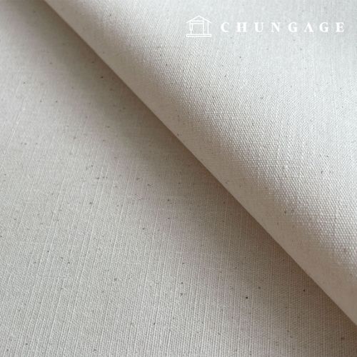 Cotton fabric Azumino fabric 10 count Natural Plain 9543