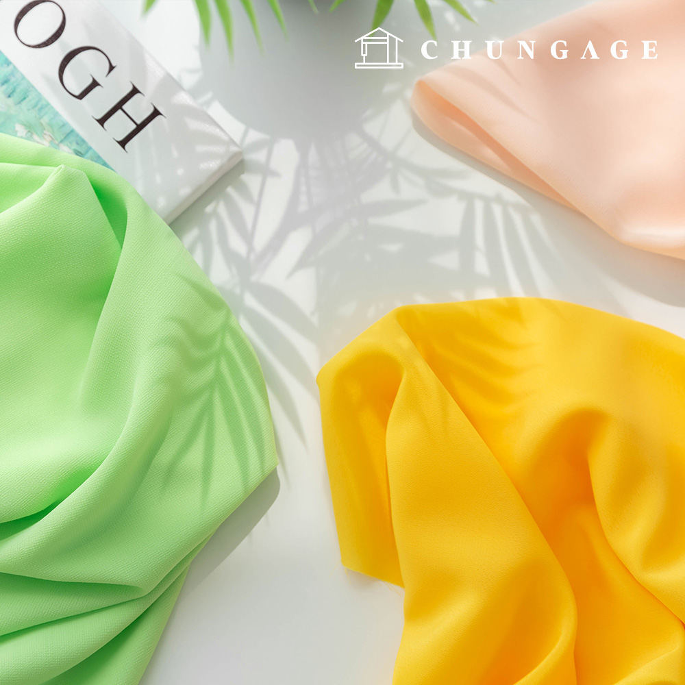 Chiffonfabric Plain Mesh Heavy Chiffon fabric 3 types of drape