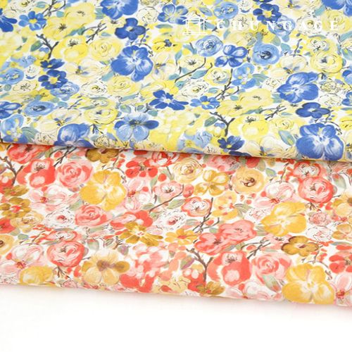 Eco-friendly antibacterial and anti-flammable E-DTP cotton 20 count Serenity Bloom 2 types