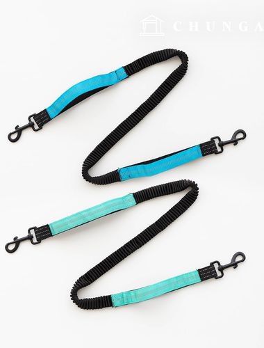 Pet Dog Multi-Dog Walking Double-Ring Leash