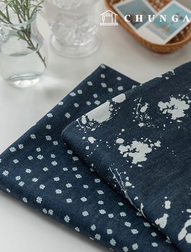 Denim fabric, denim, cotton, jeans fabric, Wide Width, 2 types