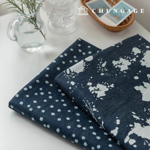 Denim fabric, denim, cotton, jeans fabric, Wide Width, 2 types