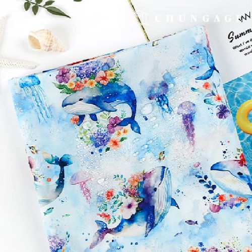 DTP Duespo Gen Duespo Waterproof Fabric Wide Width Fairy Whale
