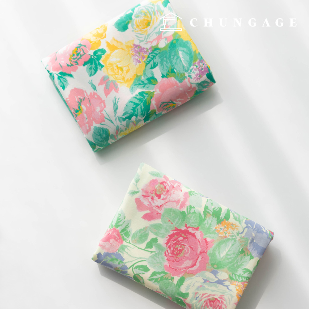 40-count Cotton Floral Pattern Wide Width Mix 2 Types