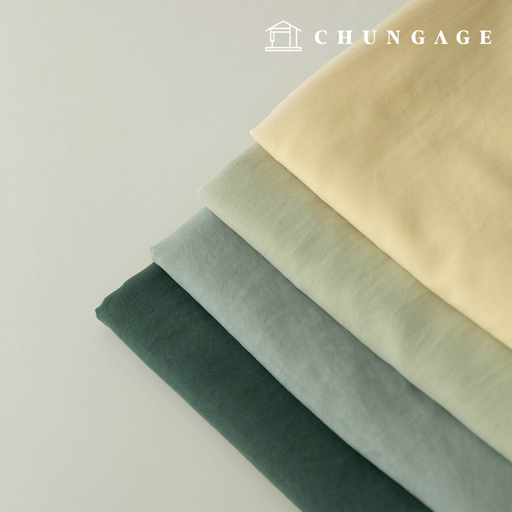 Poly fabric, Washable, Plain fabric, Semi-Microfiber, Prime fabric, Wide Width, No Dust, Whisper, Yellow, Green (4 types)
