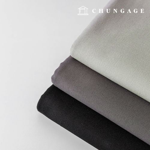 Wide Width 10 Count Canvas Fabric Wide Pure Cotton Plain Posie Gray (3 Colors) 1 Yard