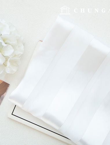 Curtain fabric Satin fabric Silk See-through look Stripe Fabric Angel
