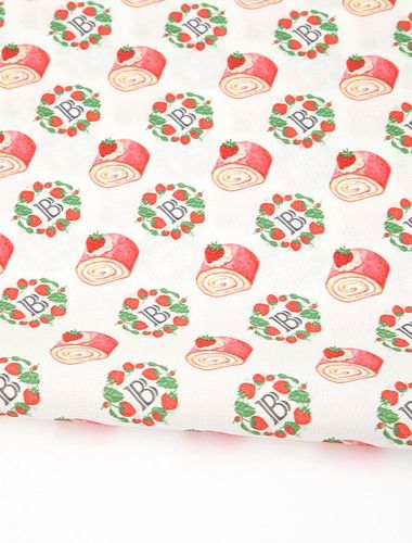 Eco-friendly antibacterial and anti-flame fabric E-DTP cotton 20 count Creamberry Roll