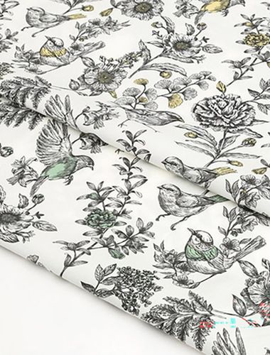 Eco-friendly antibacterial and anti-flammable fabric E-DTP cotton 20 count Yuyujeongwon