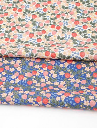 Eco-friendly antibacterial and anti-flame fabric E-DTP cotton 20 count Berrybloom Cottage