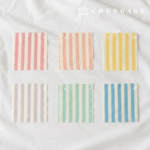 Check Fabric Cotton Melange Yarn-dyed Washed Wide Width Vintage Check Stripe Mellows 6 Types