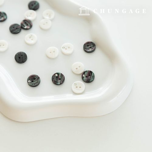 Fashion cubic pattern Mini 2 button clothes making