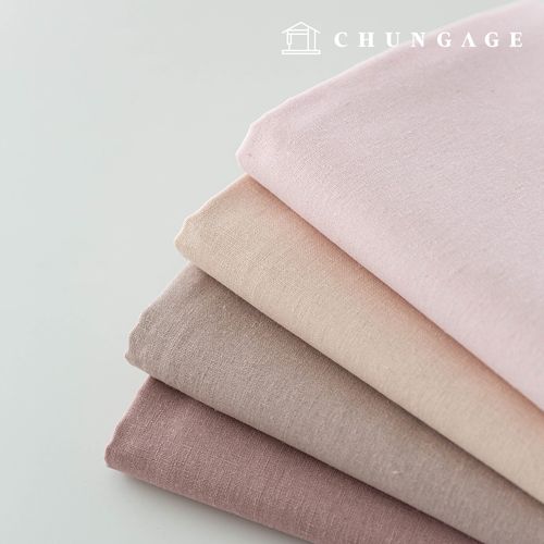 Linen fabric, cotton linen cloth, plain fabric, cotton linen, 11 count, embroidery fabric, Lino, Pink