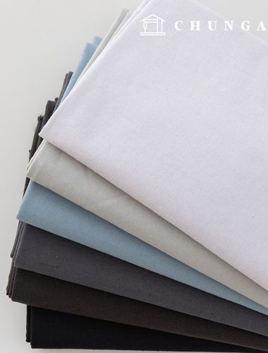 Linen Fabric Washing Plain Linen Cloth Wide Width Airino 11 Count Airino Gray 6 Types 1 Yard