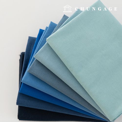 Linen Fabric Washing Plain Linen Cloth Wide Width Airino 11 Count Airino Blue 7 Types 1 Yard