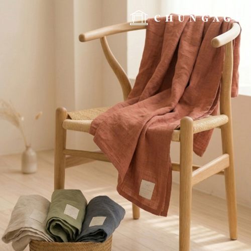 Linen Fabric Washing Plain Linen Cloth Wide Width 11 count Airino 38 types 1 yard