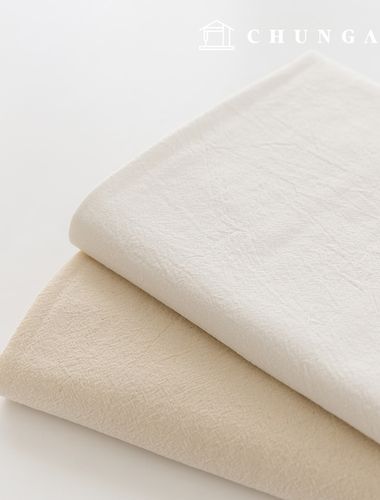 Bio-washed 20-count Cotton Cloth Wide Width Plain Fabric Halo 2 Types