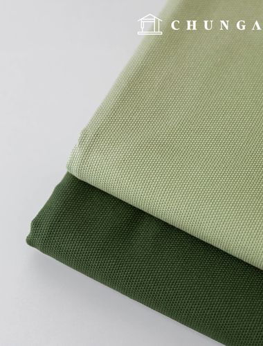 Wide Width 10 Count Canvas Fabric Wide Pure Cotton Plain Posie Green (2 Types) 1 Yard