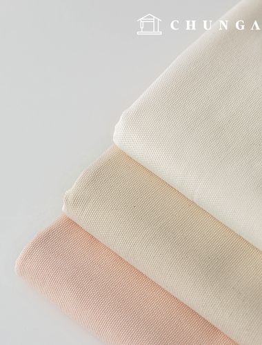 Wide Width 10 Count Canvas Fabric Wide Pure Cotton Plain Beige 3 Types 1 Yard