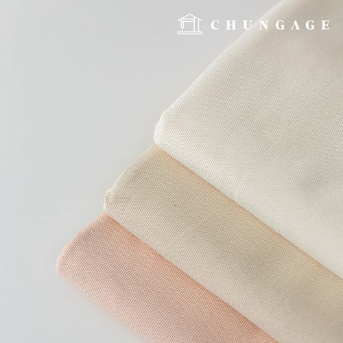 Wide Width 10 Count Canvas Fabric Wide Pure Cotton Plain Beige 3 Types 1 Yard